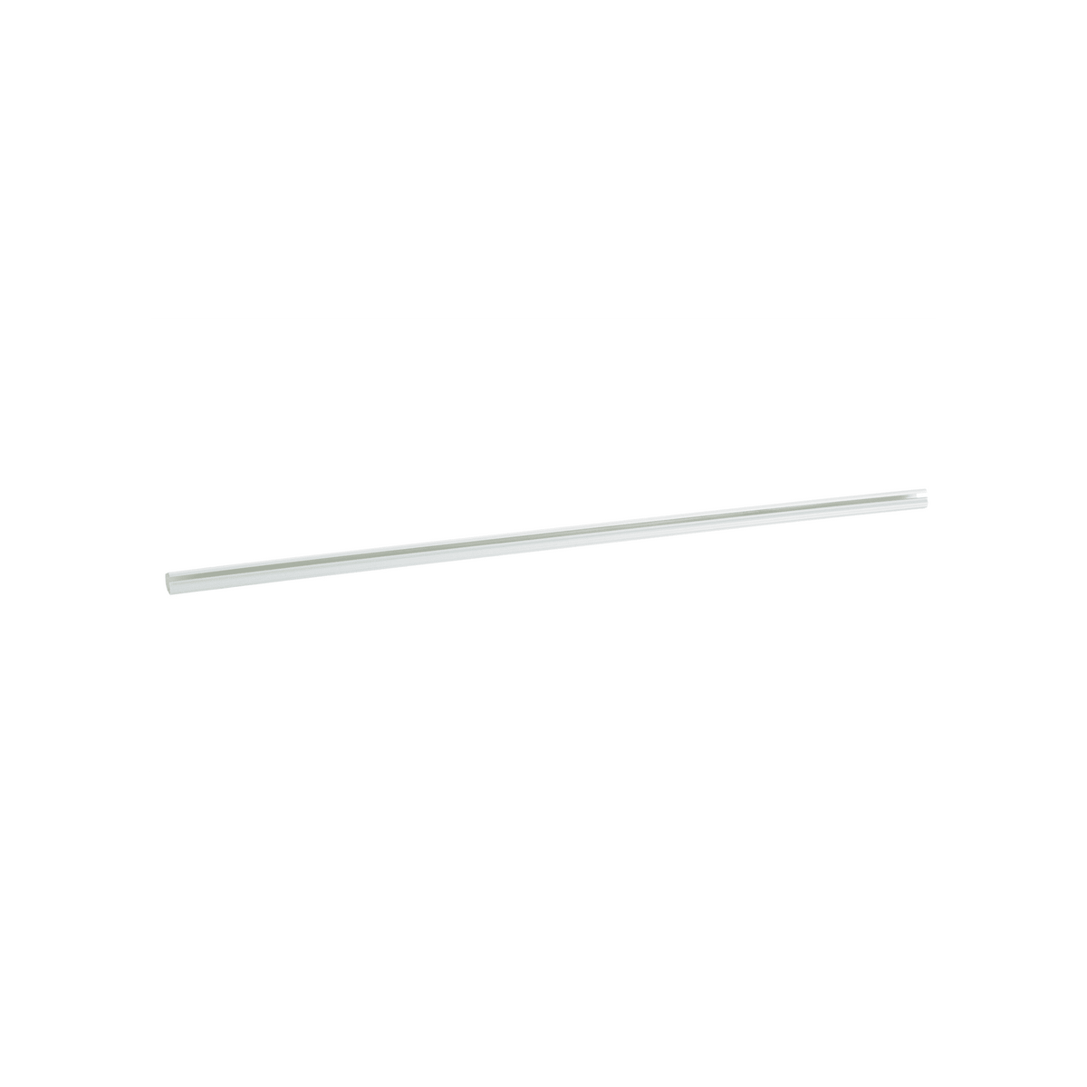 Canaleta LD3 de PVC rígido, con cinta adhesiva para instalación sin herramientas, 19.6 x 12 x 1828.8 mm, Color Blanco