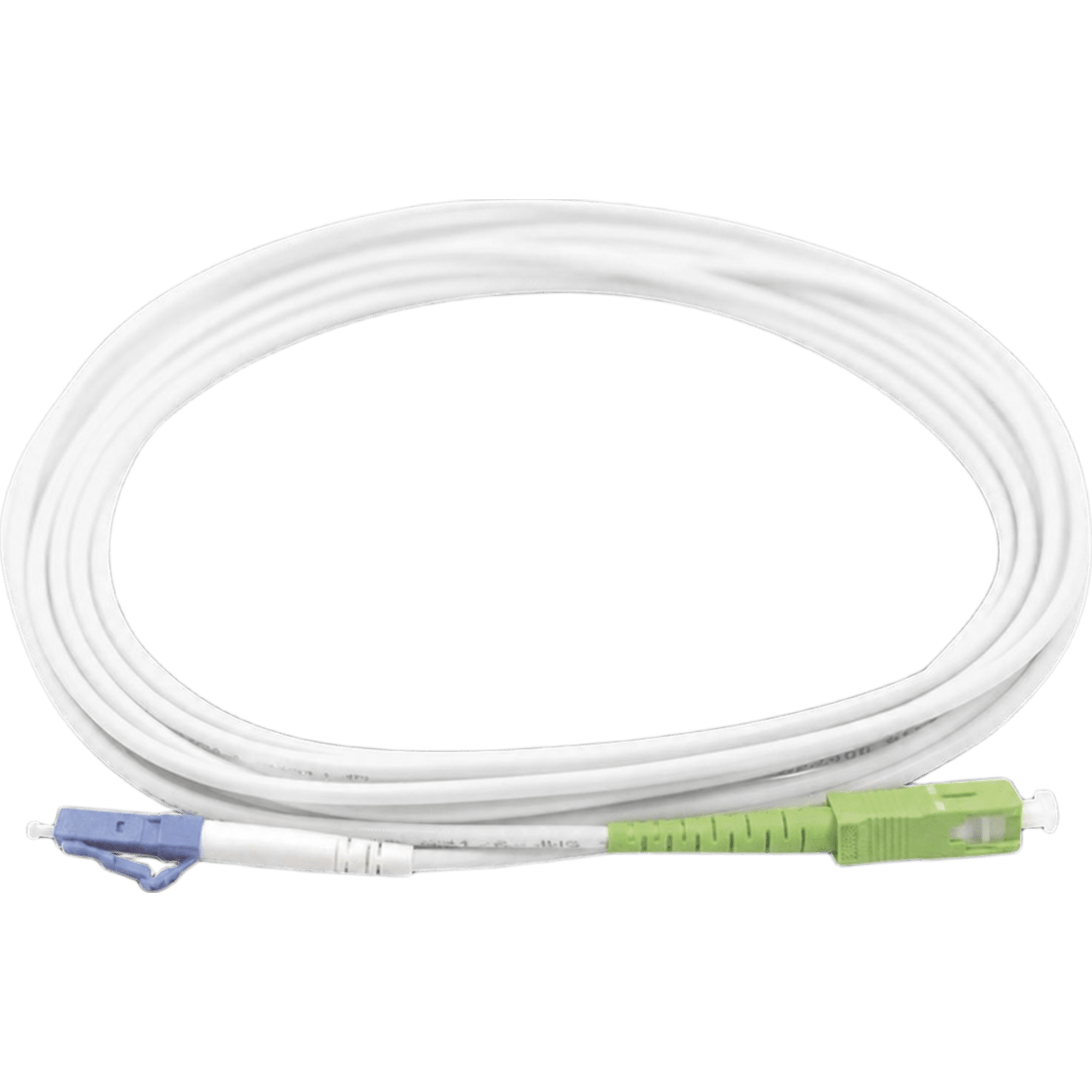 JUMPER FIBRA OPTICA MONOMODO G657A2 3MM SIMPLEX SC/LC UPC/APC 1-5M