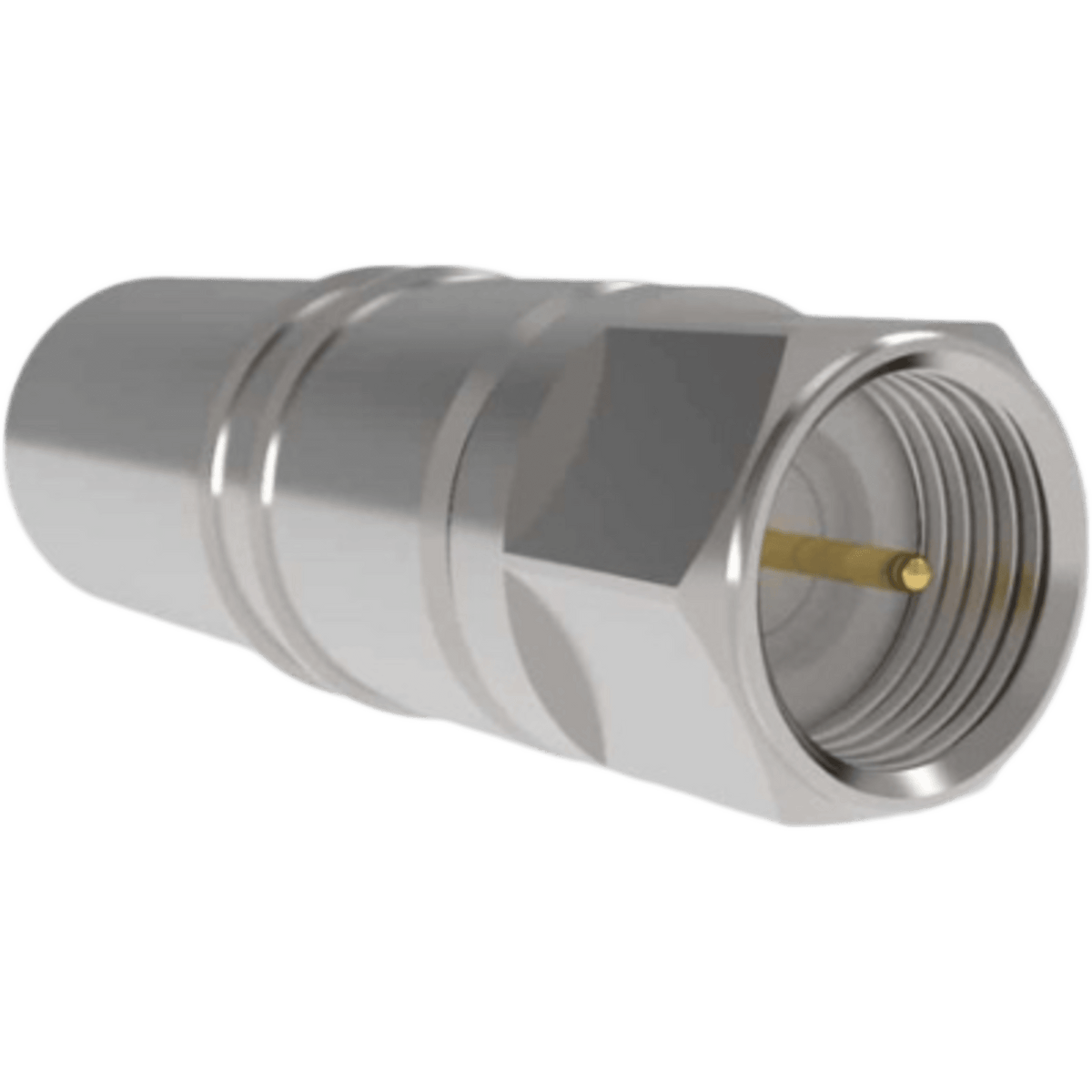 Conector F-Macho Plegable Pin Cautivo 75 Ohms