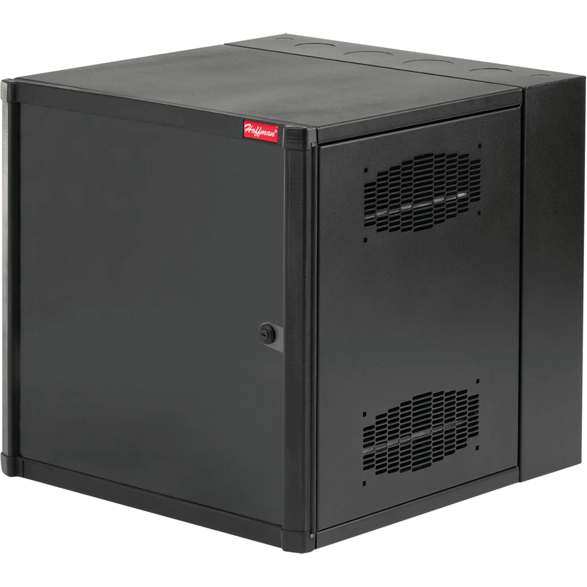Gabinete AccessPlus de 19 UR Montaje en Pared de 19in / Doble Bisagra / Puerta Sólida de Acero / 915 mm de Alto x 600 mm de Ancho x 637 mm de Profundidad / Color Negro