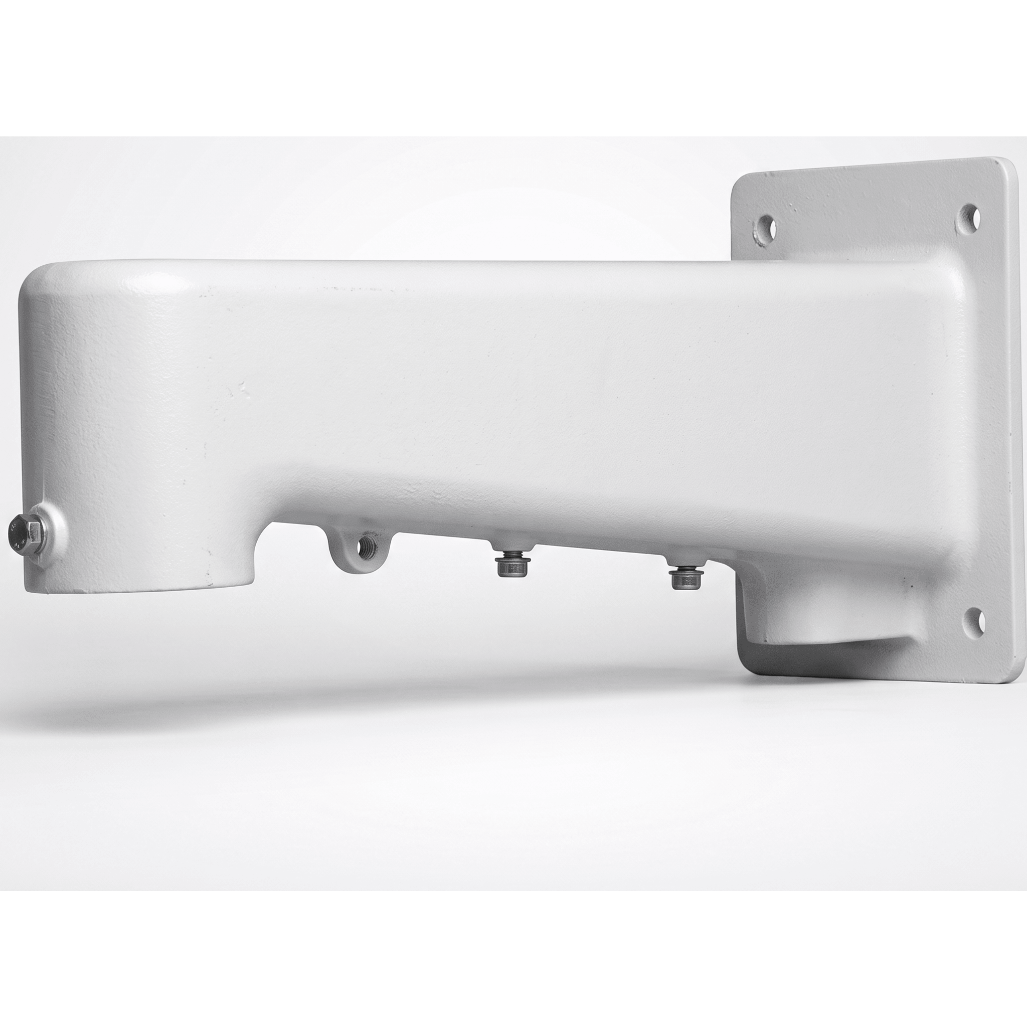 Soporte de Pared para Bala / Aluminio / Rosca 1-1/2' NPT / Serie 35 / Blanco RAL 9003 / Interior y Exterior