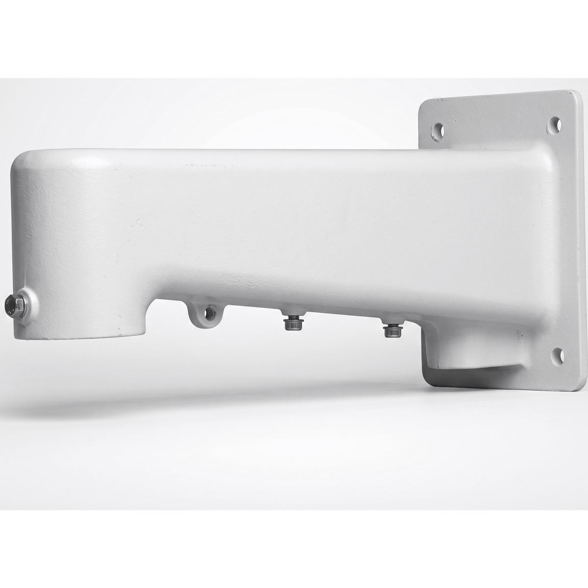 Soporte de Pared para Bala / Aluminio / Rosca 1-1/2' NPT / Serie 35 / Blanco RAL 9003 / Interior y Exterior