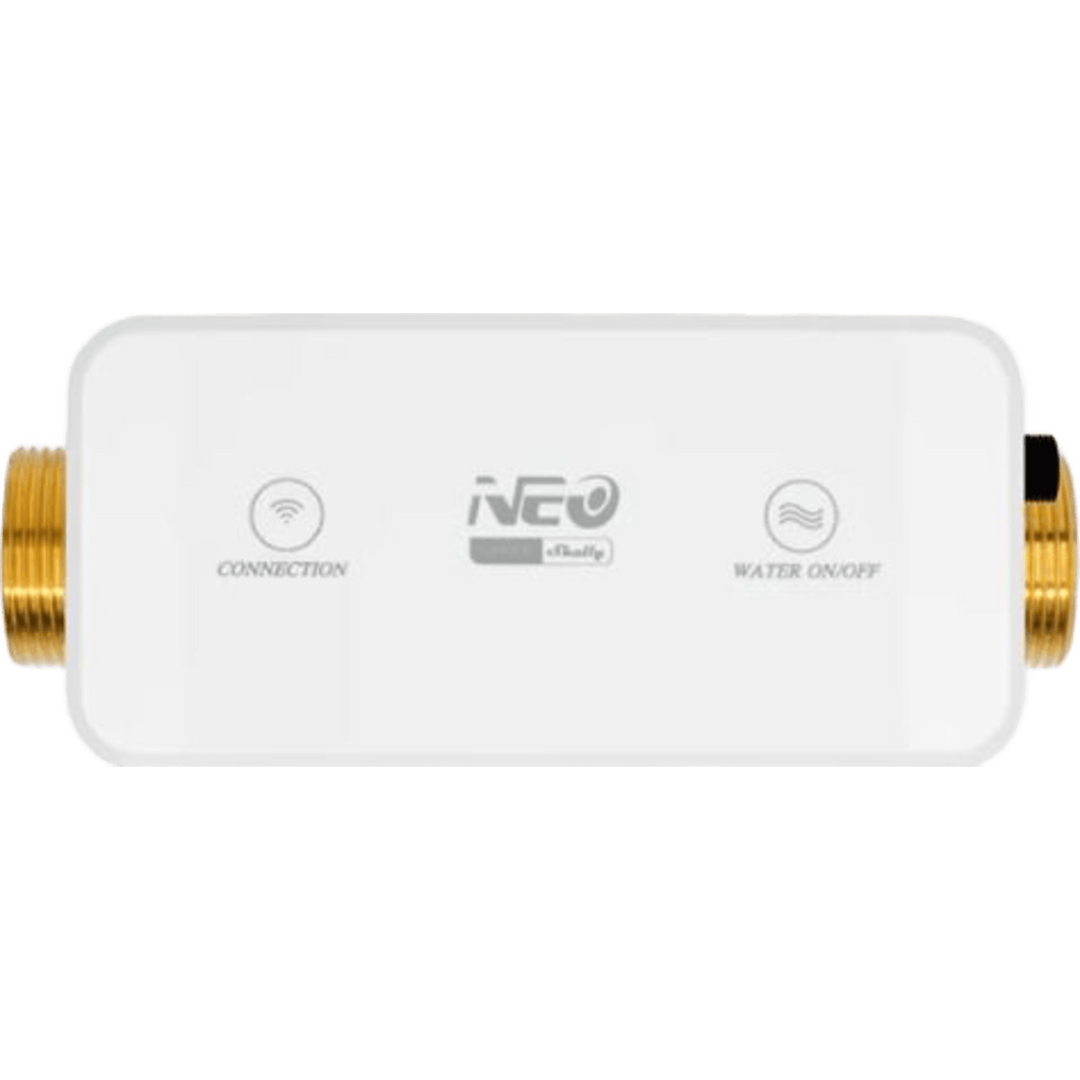 Válvula de Agua Inteligente / Medición Ultrasónica de Flujo, Presión y Temperatura / Wi-Fi y Bluetooth 5.0 / Rosca G1-1/4 BSPP con Adaptador DN25 /