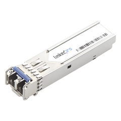 Transceptor Óptico Industrial SFP+ (Mini-Gbic) / Monomodo 1550 nm / 10 Gbps / 10GBASE / Conectores LC/UPC Dúplex / DDM / Hasta 60 km
