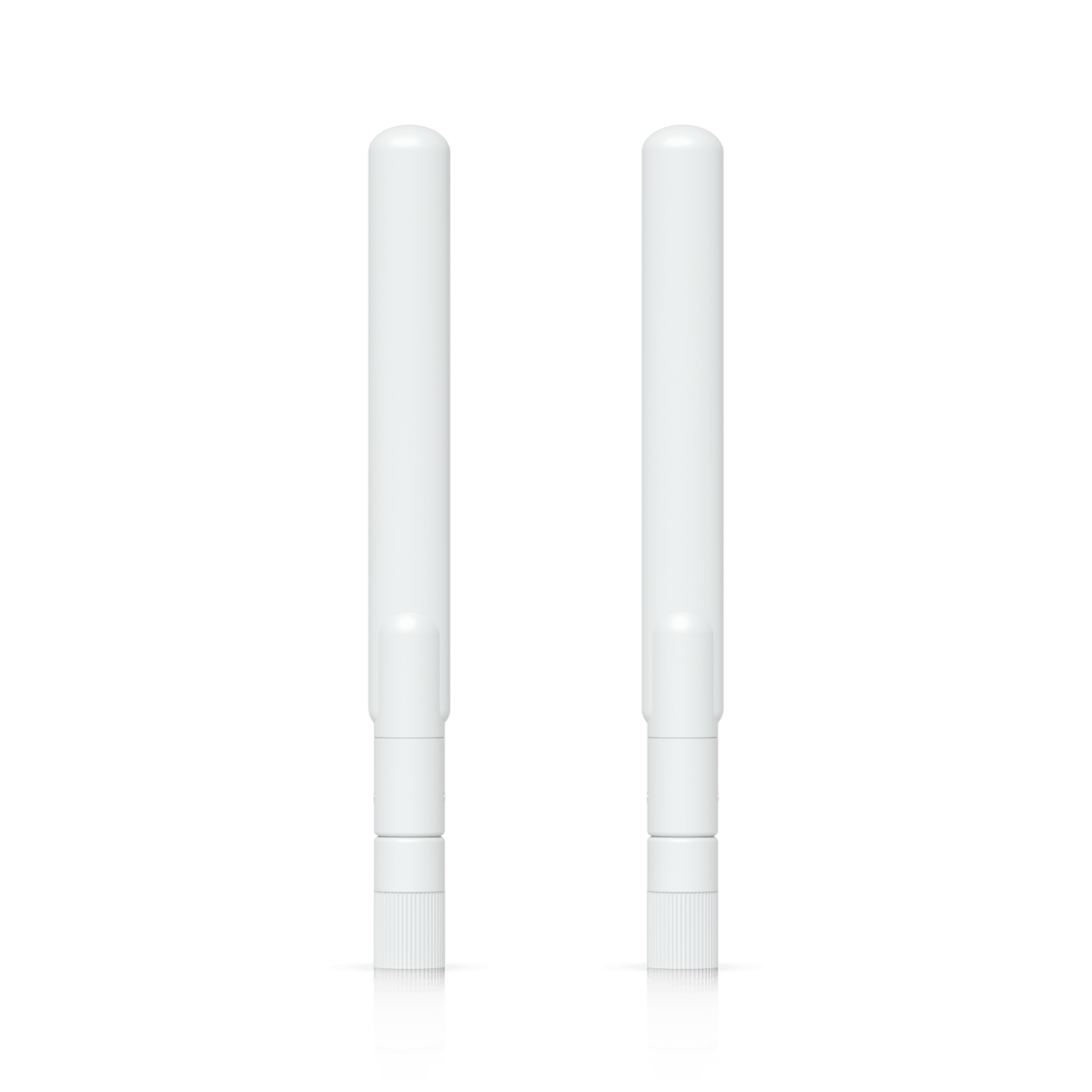 Par de Antenas Omnidireccionales Ideales para el UK-Ultra. Incluye dos Antenas de Doble Banda con 3 dBi en 2.4 GHz y 4 dBi en 5 GHz