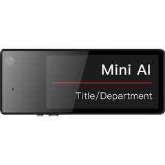 Body Camera en placa de identificación / Grabación 1600 * 1200p / Pantalla de tinta 2.13 in / Memoria Interna 64GB / Wi-Fi