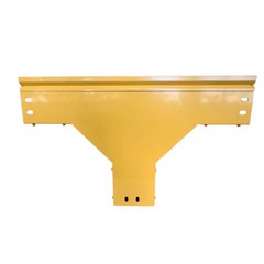 CHFIBER T VERTICAL DE ALUMINIO PERALTE 4" ANCHO 4" RADIO 8" CON RECUBRIMIENTO EN PINTURA EPÓXICA, INCLUYE TAPA , UN PAR DE COPLES Y TORNILLERÍA.