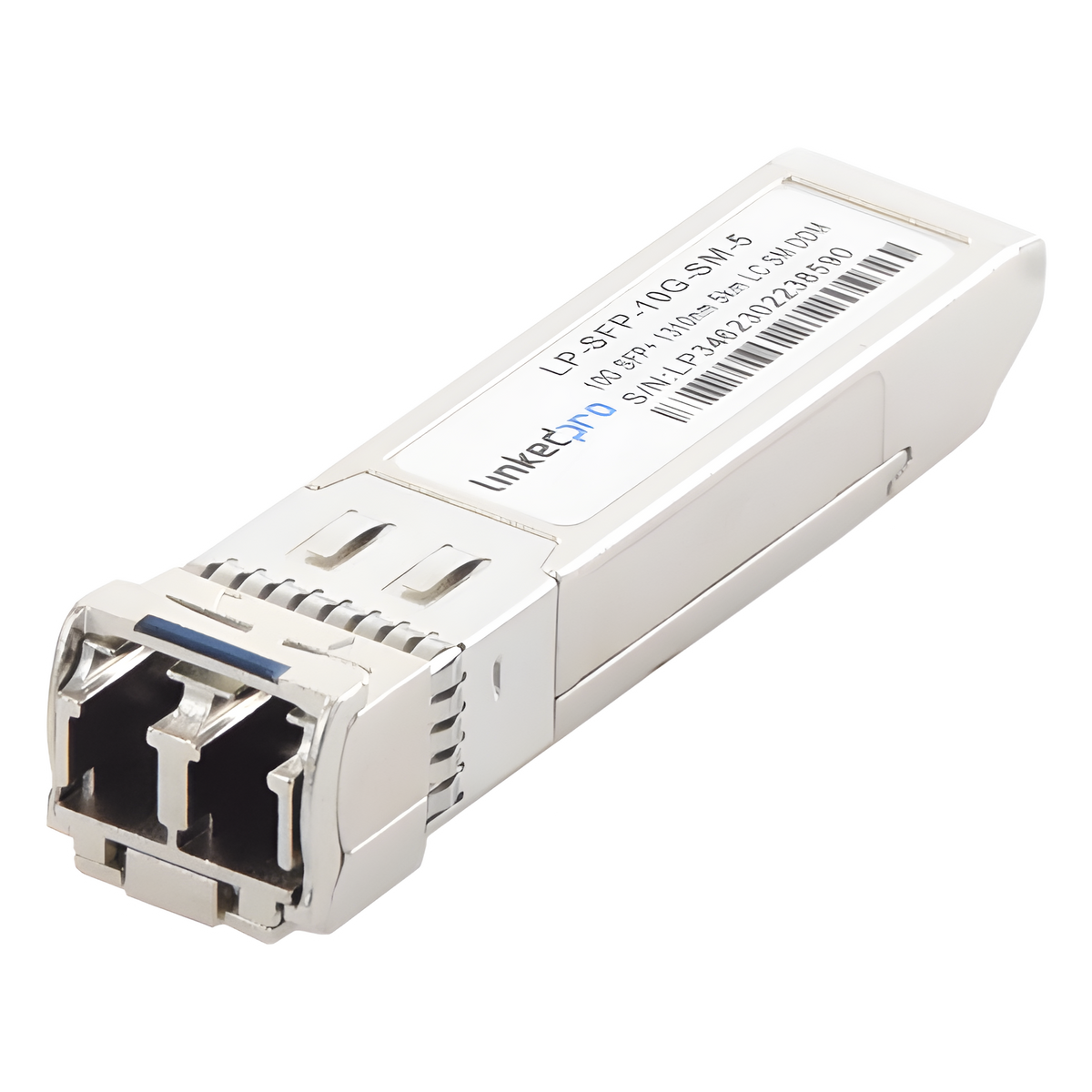 Transceptor Óptico SFP+ (Mini-Gbic) / Monomodo 1310 nm / 10 Gbps / 10GBASE / Conectores LC/UPC Dúplex / DDM / Hasta 5 km