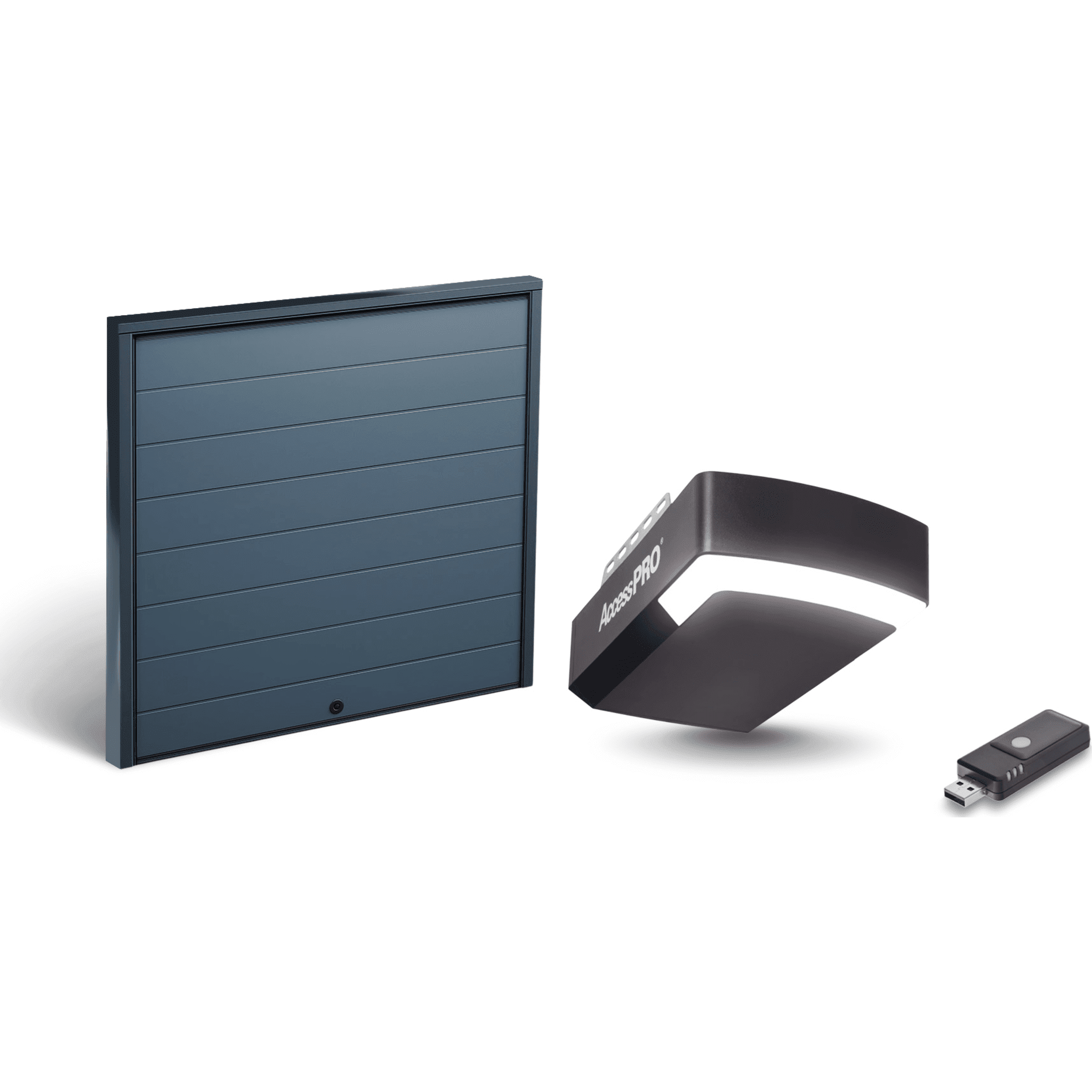 KIT COMPLETO Incluye /Puerta D/ Garage / APDOORL 18x8 Pies / Lisa Linea Central / Insulada / Interfase ACCESSWIFI / Motor FS1000M / 1/2HP / Fuerte/Silencioso/Luz LED/Motor DC .