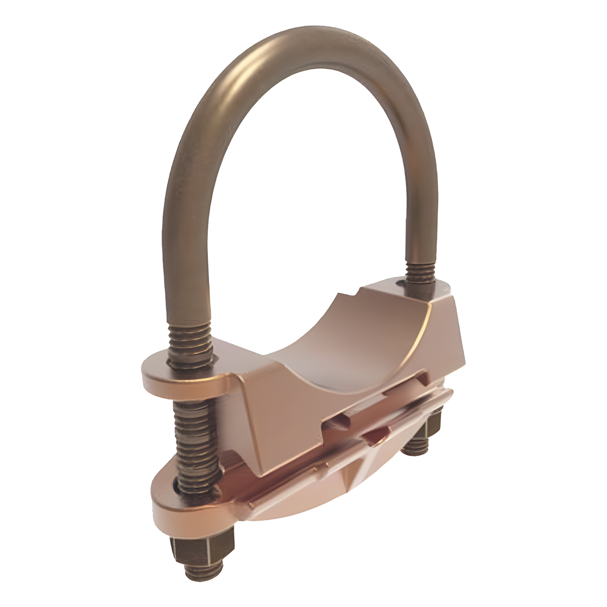 Conector Mecánico para Cable Calibre 4 a 2/0 AWG / Paralelo o 90° Grados a Tubo de 1 1/4" o Varilla  de 1 3/8" - 1 1/2".