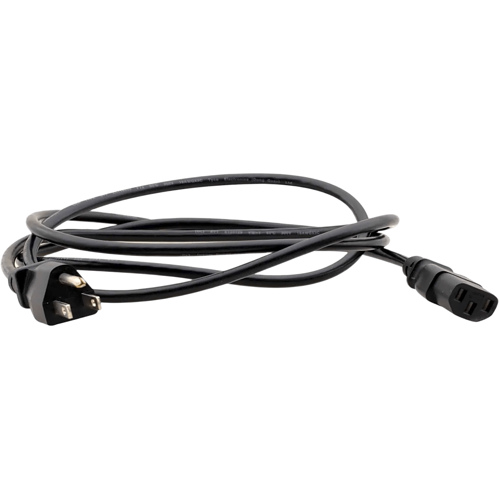 Cable de Poder AC TBUS | USA 110V | Longitud 1.8 m (6 ft) | Para Tomas US