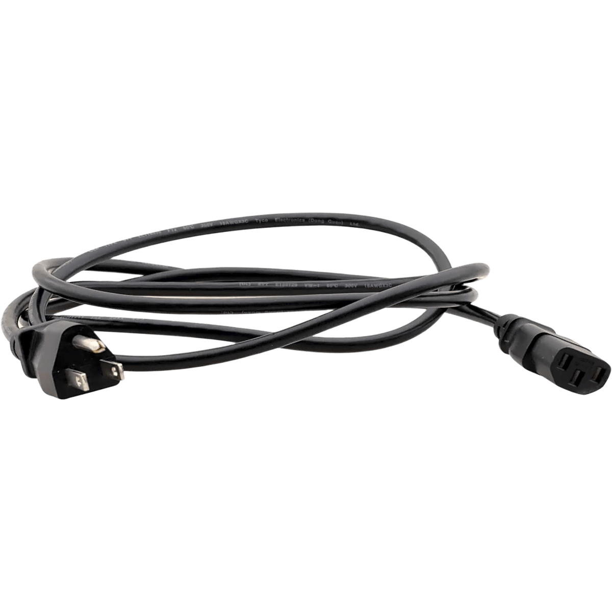 Cable de Poder AC TBUS | USA 110V | Longitud 1.8 m (6 ft) | Para Tomas US