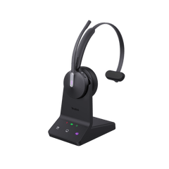 Diadema Inalámbrica WH64 Mono de Yealink con Certificación Teams y Altavoces de 30 mm para Audio HD