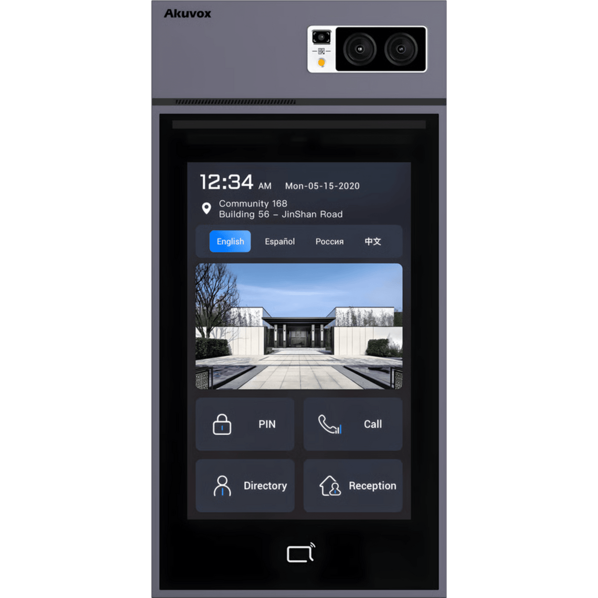 Videoportero Con Lector QR Físico / Incluye Bracket de Instalación / Pantalla 10" LCD / Cámara 5 MP / Acceso Por Rostro, Tarjeta, QR, Bluetooth, NFC, PIN / Llamada a App / Administración En La Nube