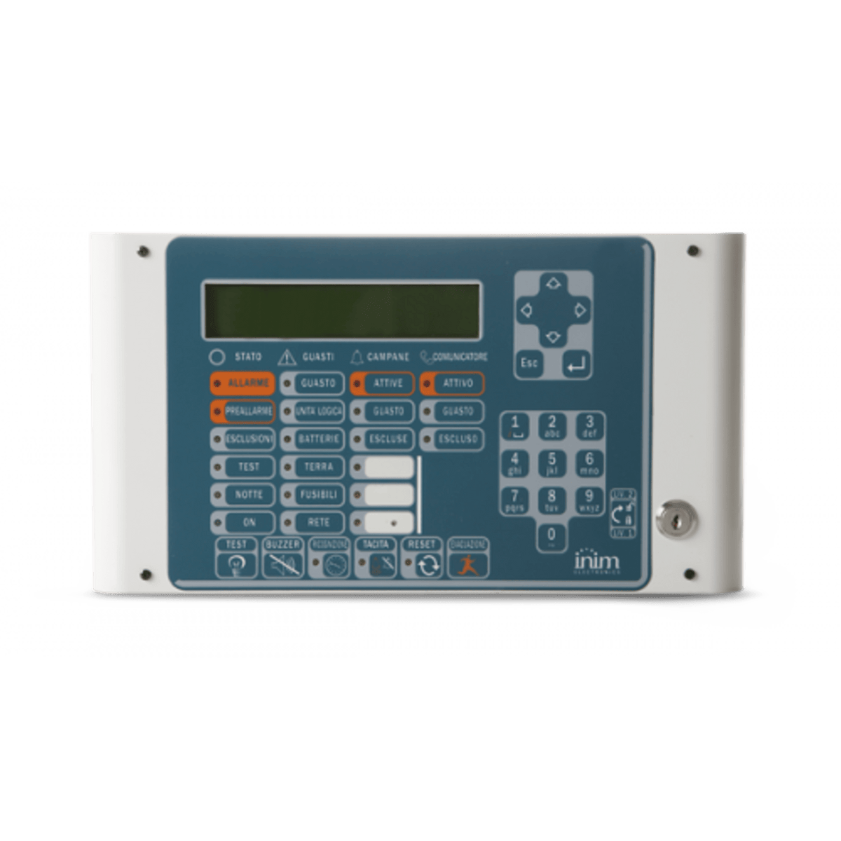 Panel Repetidor Remoto | SmartLetUSee LCD | Control y Visualización | Compatible SmartLoop-SmartLight-SmartLine | RS485 1000 m (3280.8 ft)