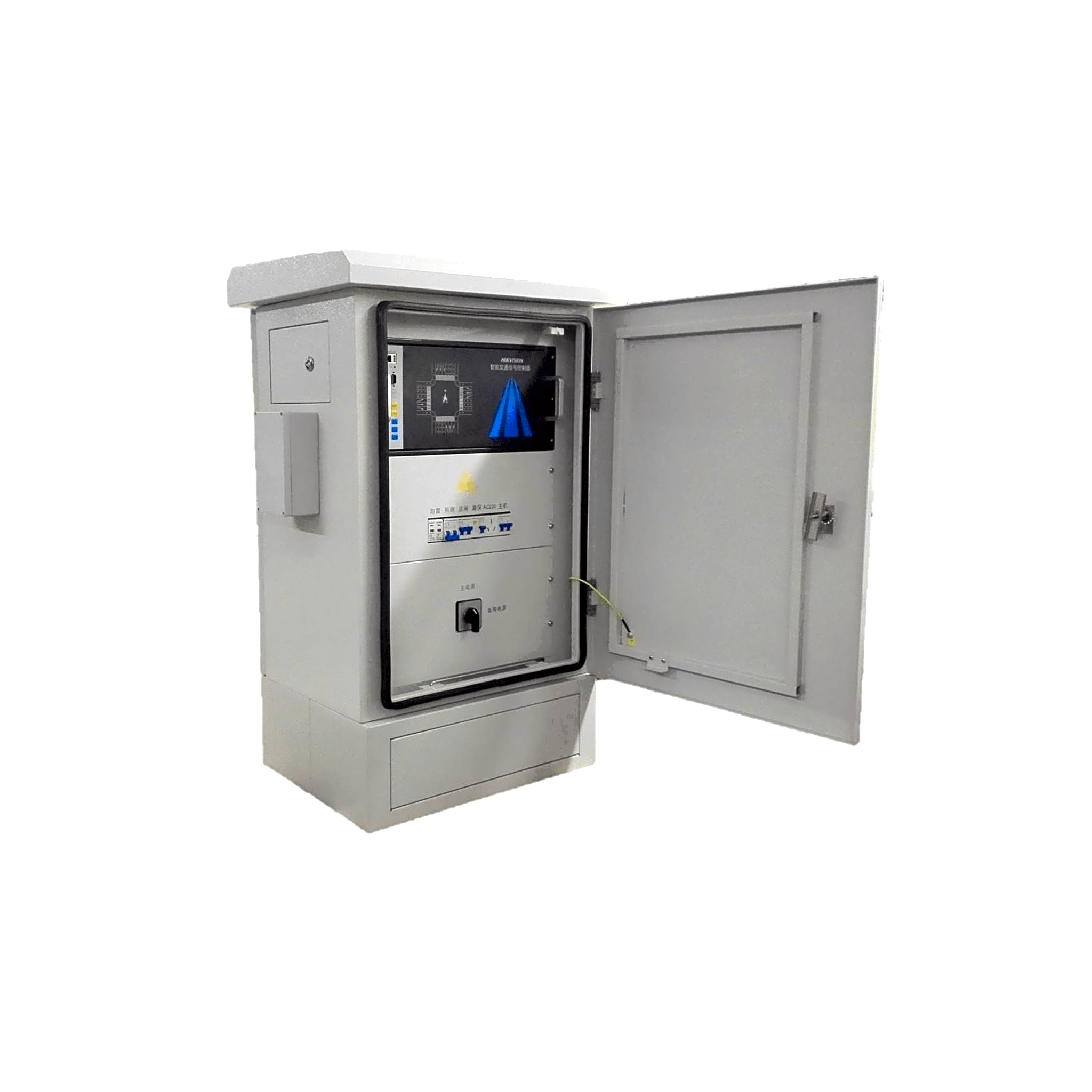 Controlador de Señales de Tráfico / ARM9 32 bits / Diseño Modular / 44 Salidas de Luz Independientes / Ethernet / RS-232 y RS-485 / Entrada para Botón Peatonal / IP54
