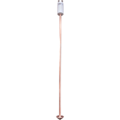 Electrodo Puesta a Tierra 20A / Cobre Electrolítico / Filtro Autoconectable / Compuesto 6 kg / 114 cm (44.9 in)