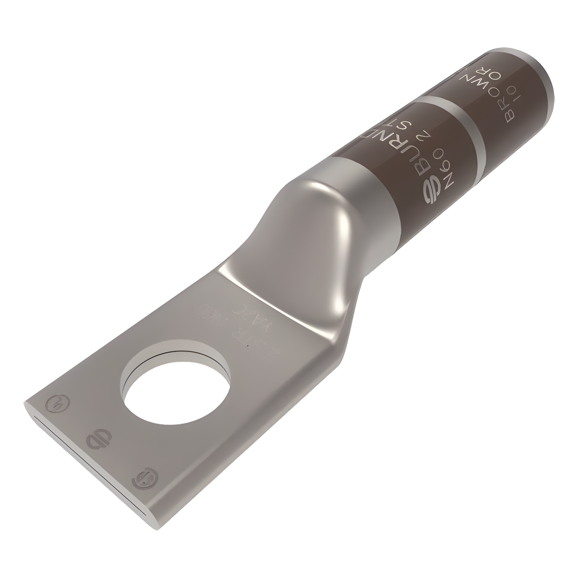 Zapata Terminal de Cañón Largo para Tornillo  5/16" y Calibre 2 AWG.