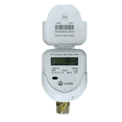 Medidor Ultrasónico de Agua LoRaWAN / 1 Pulgada / Smart Metering y Telemetría para BMS / Válvula Integrada / IP68 / Bidireccional / LCD 9 Dígitos