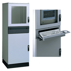 Gabinete Modular Industrial PROLINE PC Tipo 12 1800 x 600 x 600 mm (70.9 x 23.6 x 23.6 in) en Acero Gris RAL 7035 / IP55 / UL 508A / cUL / NEMA 12 / VDE