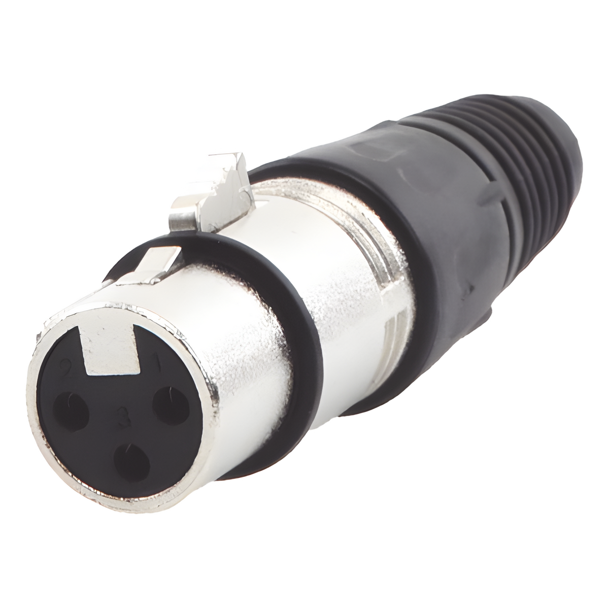 Conector XLR 3 Pines Hembra | Ideal para Conexiones de Micrófonos y Mezcladoras | Equipo de Audio Profesional