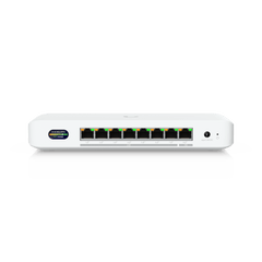 UniFi Device Bridge Switch (UDB-Switch) – Switch PoE+ Compacto con Puertos Multi-Gig (1 x 10 GbE y 7 x 2.5 GbE) y Enlace Inalámbrico WiFi 7 Integrado