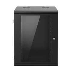 Gabinete de Pared 16U de 635 mm de Profundidad, Rack de 19 in en Acero Reforzado: Compacto y Resistente para Soluciones Profesionales