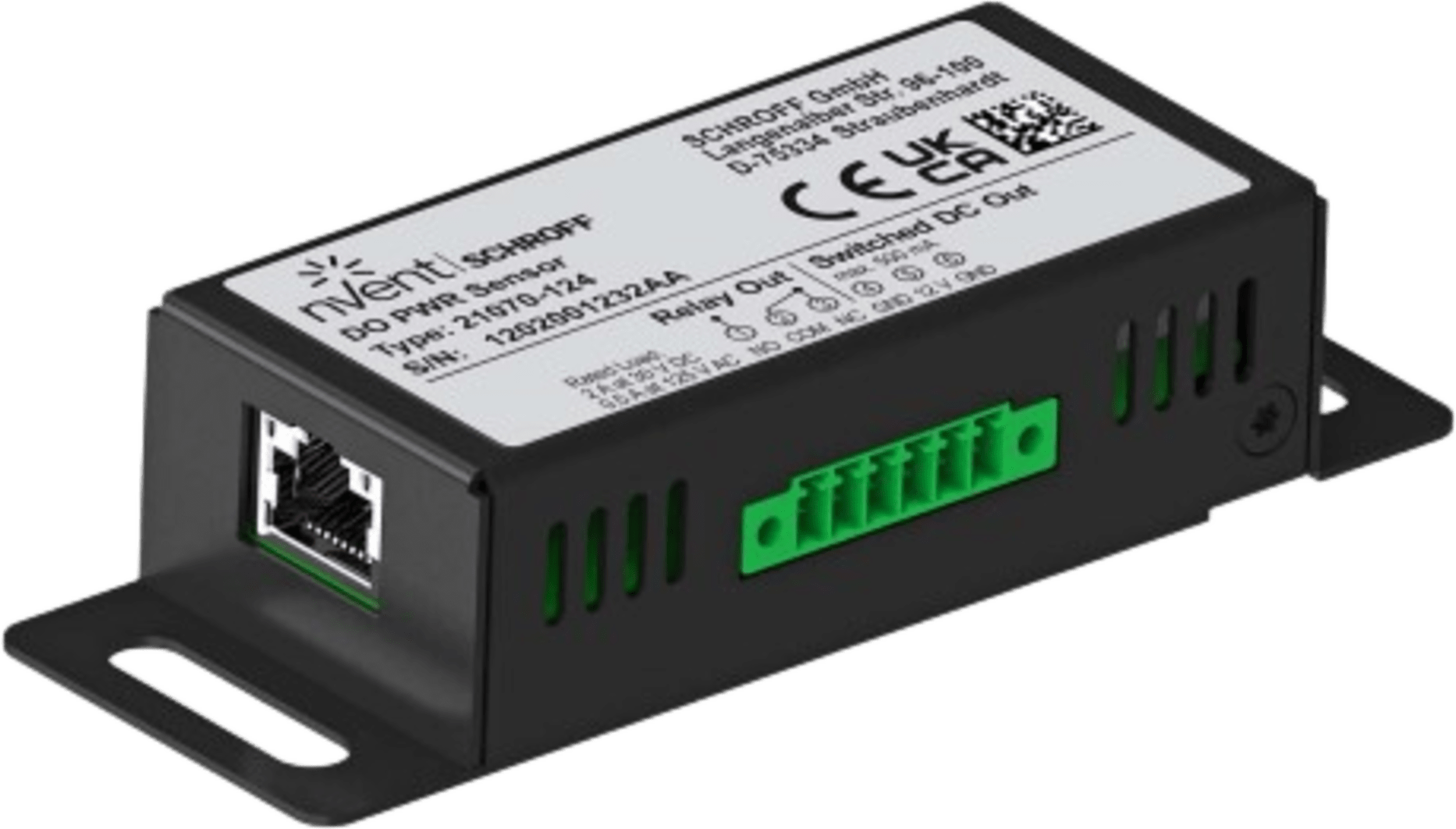 Sensor de Contacto Digital de Entrada / 12V / Hasta 16 en Cadena (daisy chain) / RJ45 / Carcasa Metálica / Compatible con Guardian Gateway