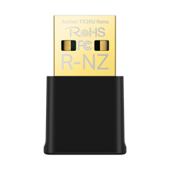 Mini Adaptador USB inalámbrico doble banda AC 600 Mbps, antena onmidireccional.