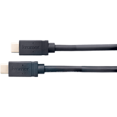 Cable USB-C a USB-C | USB 3.2 Gen-2 SuperSpeed+ | 10 Gbps | 4K@60 Video | 100W Power Delivery | K-Lock Integrado | Triple Blindaje | Longitud 0.9 m (3 ft)