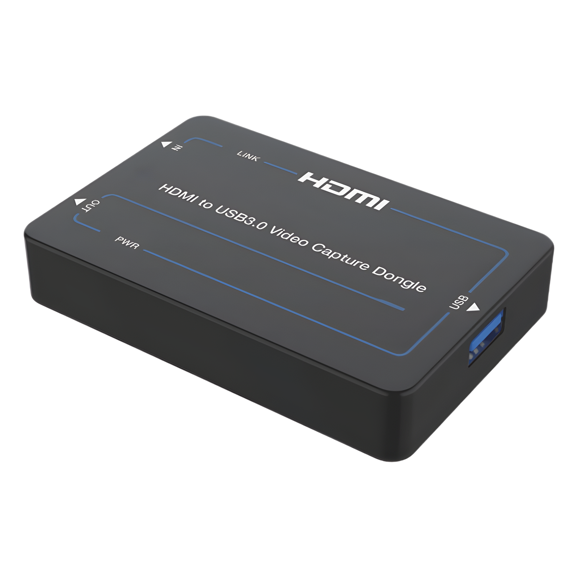 Adaptador de Captura de Video HDMI a USB 3.0 | 4K60 HDMI Entrada | 1080p60 USB Salida | HDCP 2.2 | 18 Gbps Ancho de Banda | Plug and Play | Compatible Windows Linux macOS