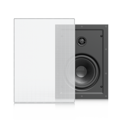 UniFi In-Wall Speaker Altavoz Empotrable de Pared / Woofer 6.5" 130W / Tweeter 1" Pivote ±15° / 8 Ohms / Cobertura Simétrica Axial de 90° / NDAA Compliant