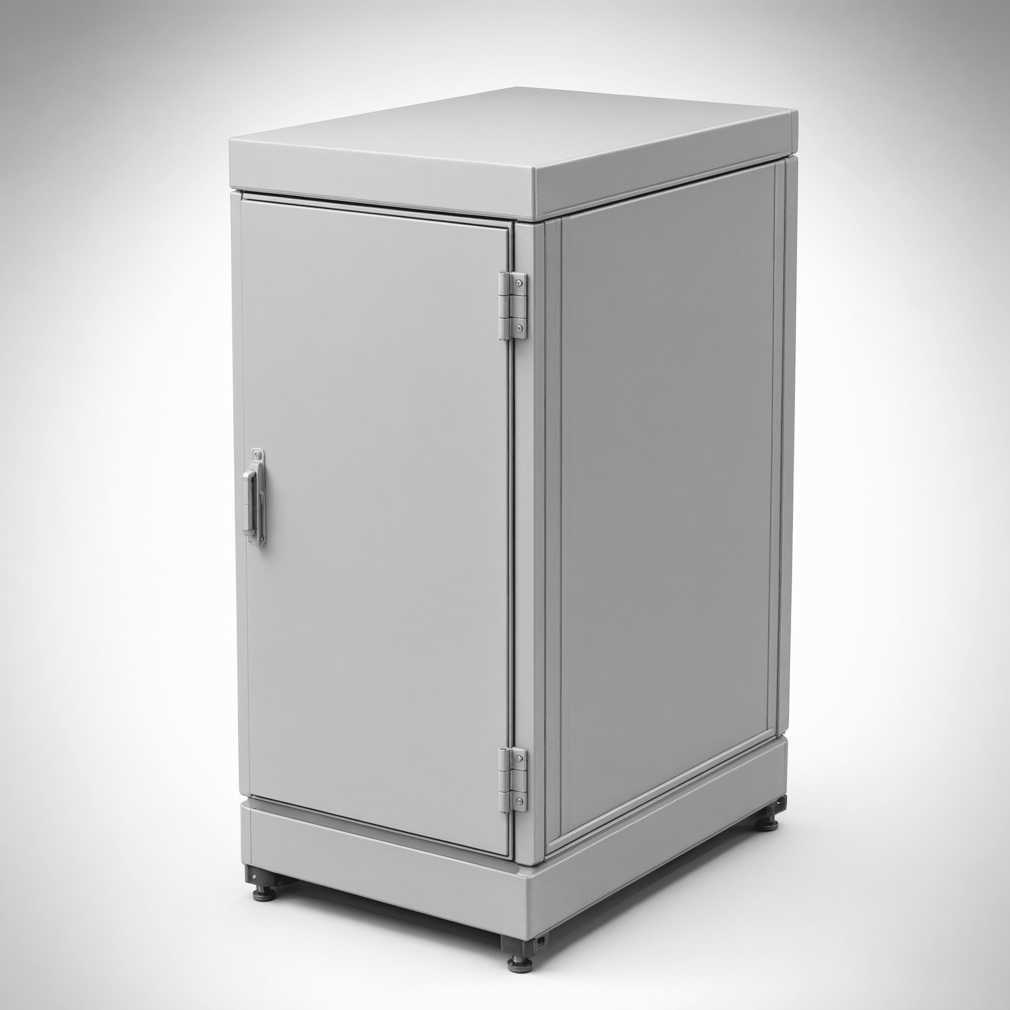 Gabinete ProTek Doble Bisagra / Puerta Sólida / 36x24x36 in (922x600x915 mm) / Acero Pintado RAL 7035 / NEMA 4 12 / 19 UR