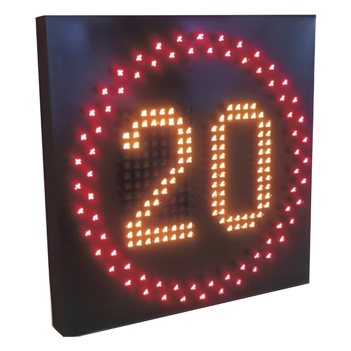 Pantalla para limite de velocidad