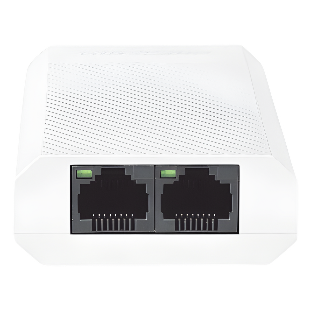 Extensor PoE+ (30 Watts Entrada) / 1000 Mbps con 2 Salidas PoE+ (30 Watts Totales de Salida) / Uso Interior / Podemos Alimentar 2 Cámaras IP