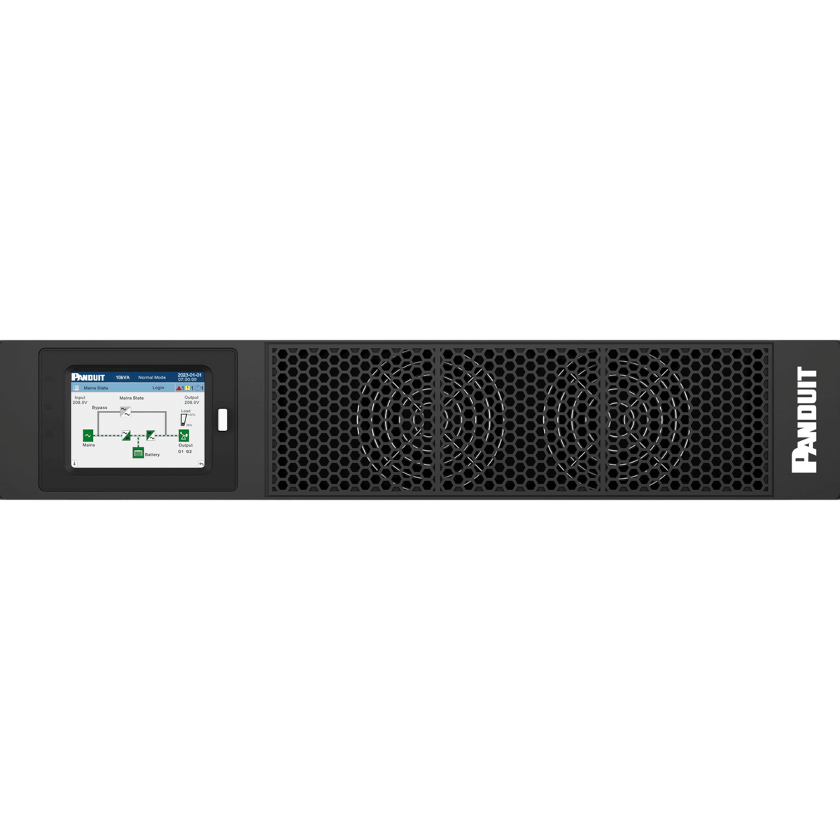UPS SteadySine™ de 10000 VA/10000 W, Topología Online Doble Conversión, Entrada 208/240 Vca Con Terminal L1+L2+G, Onda Senoidal Pura, Con Baterías de Lithium-Ion (LiFePO4), 4 UR, Con 2 Tomas NEMA L6-30R y 1 HW L1+L2+PE