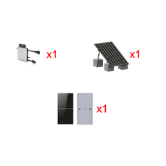 Kit Solar Interconexion  / 500 W  220Vca / Microinversores HOYMILES / Montaje Incluido
