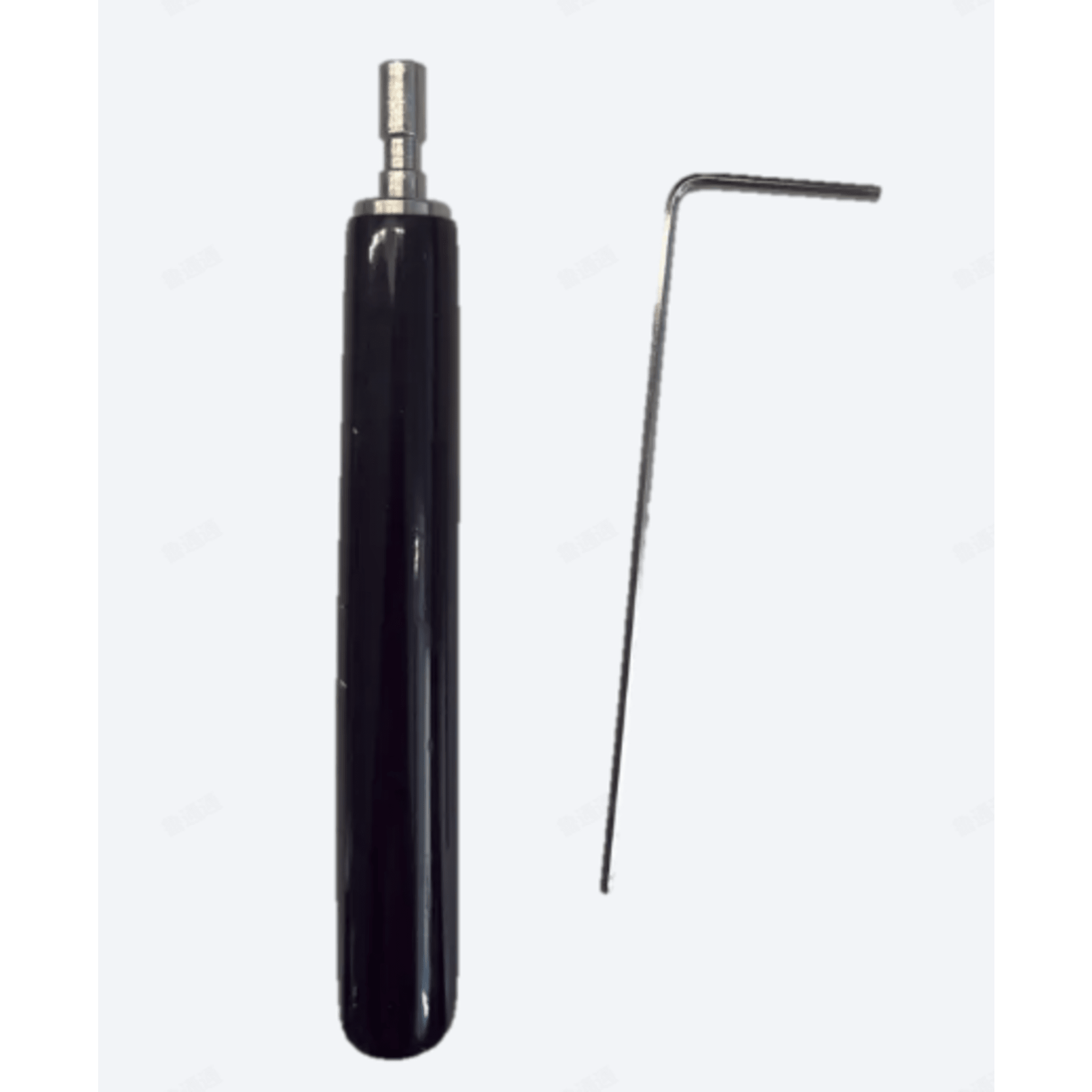 Juego de Llaves Allen de Mantenimiento para Gabinetes de Perfil de Aluminio Exterior / 10 Piezas / Llave Allen en Forma de L H2 / Manija Movible Recubierta de Goma / Acero Inoxidable 304