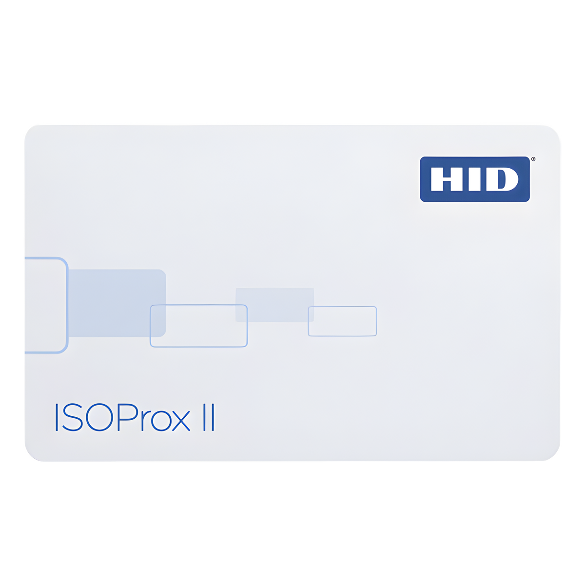 Tarjeta de Proximidad ISOProx II HID  (Delgada) Perforada  Horizontalmente / Garantía de por Vida/ 1586/1386