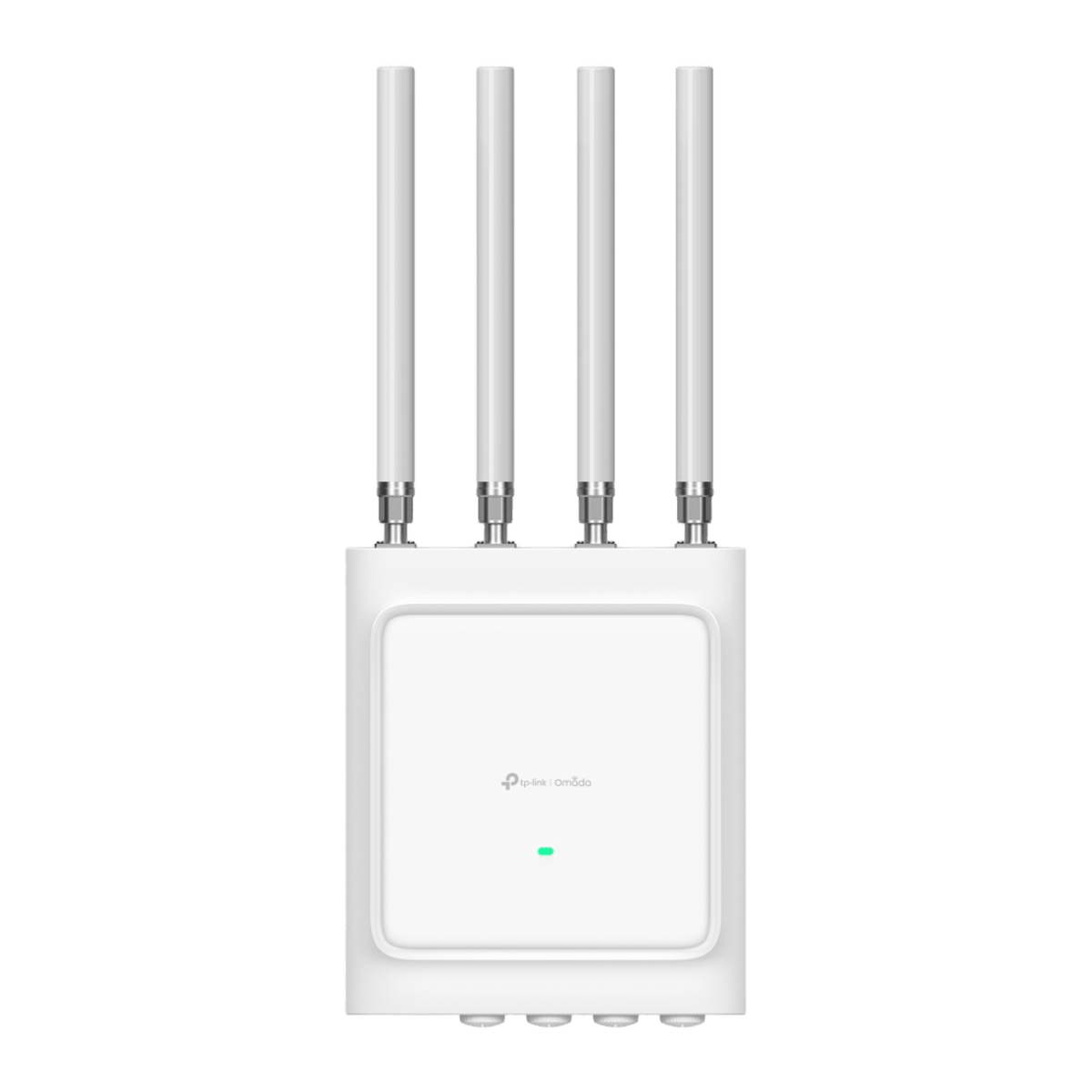 Access Point Wi-Fi 6 Exterior AX3600 / 3.6 Gbps Velocidad Total / 4x4 MU-MIMO / IP68 / Protección Rayos 6 kV / Gestión Cloud Omada / -40°C a +70°C / Alta Densidad de Usuarios