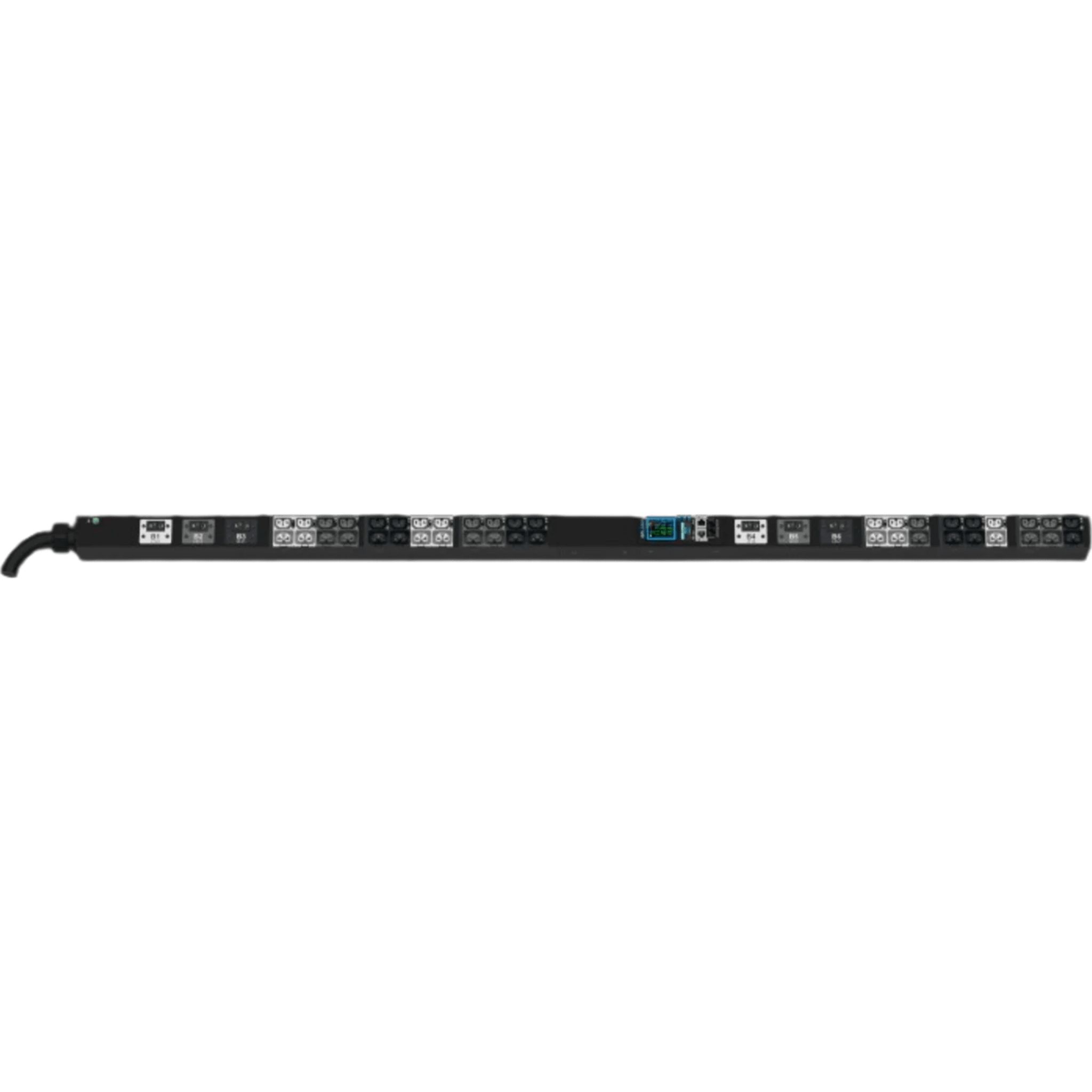 PDU Inteligente Enlogic Advantage MPO / 42 Tomas (21) C13 + (21) 4-en-1 C13/C15/C19/C21 / 208 Vca Trifásico 3P Delta 60 A (48 A) / 17.3 kVA / Monitoreo por Toma / 0U Vertical 1.80 m (5.9 ft)