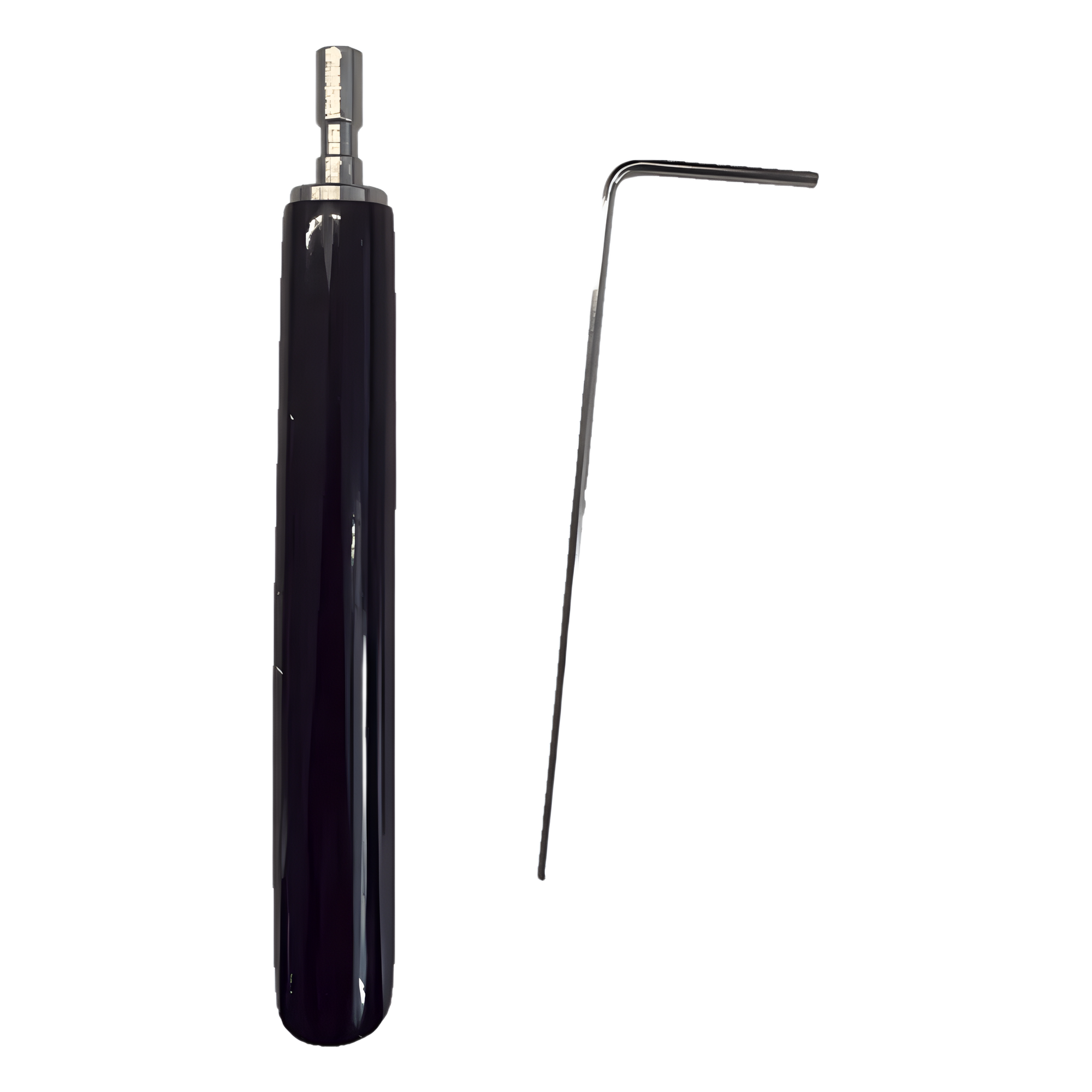 Juego de Llaves Allen de Mantenimiento para Gabinetes de Perfil de Aluminio Exterior / 10 Piezas / Llave Allen en Forma de L H2 / Manija Movible Recubierta de Goma / Acero Inoxidable 304