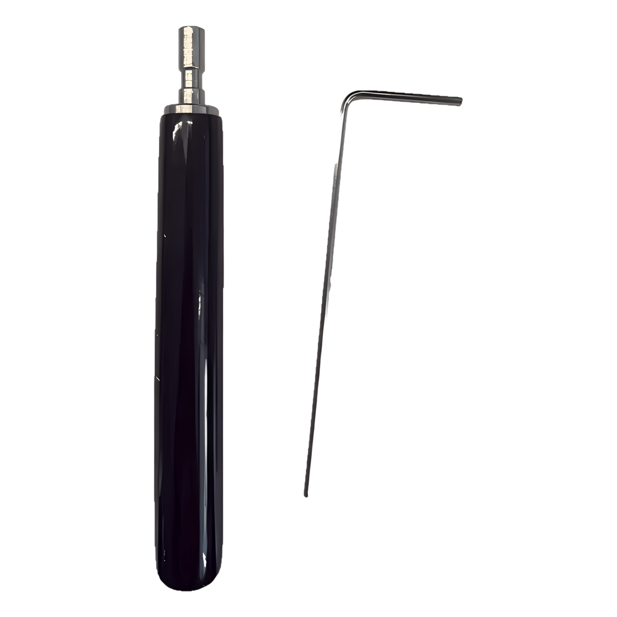 Juego de Llaves Allen de Mantenimiento para Gabinetes de Perfil de Aluminio Exterior / 10 Piezas / Llave Allen en Forma de L H2 / Manija Movible Recubierta de Goma / Acero Inoxidable 304