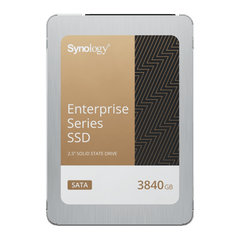 SSD SATA de 2,5" Serie Enterprise |  3840 GB | Alto Rendimiento Estable | Resistencia Empresarial | Protección de Datos Integral | Análisis de Vida Útil | Compatibilidad con Synology DSM | Garantía de 5 Años