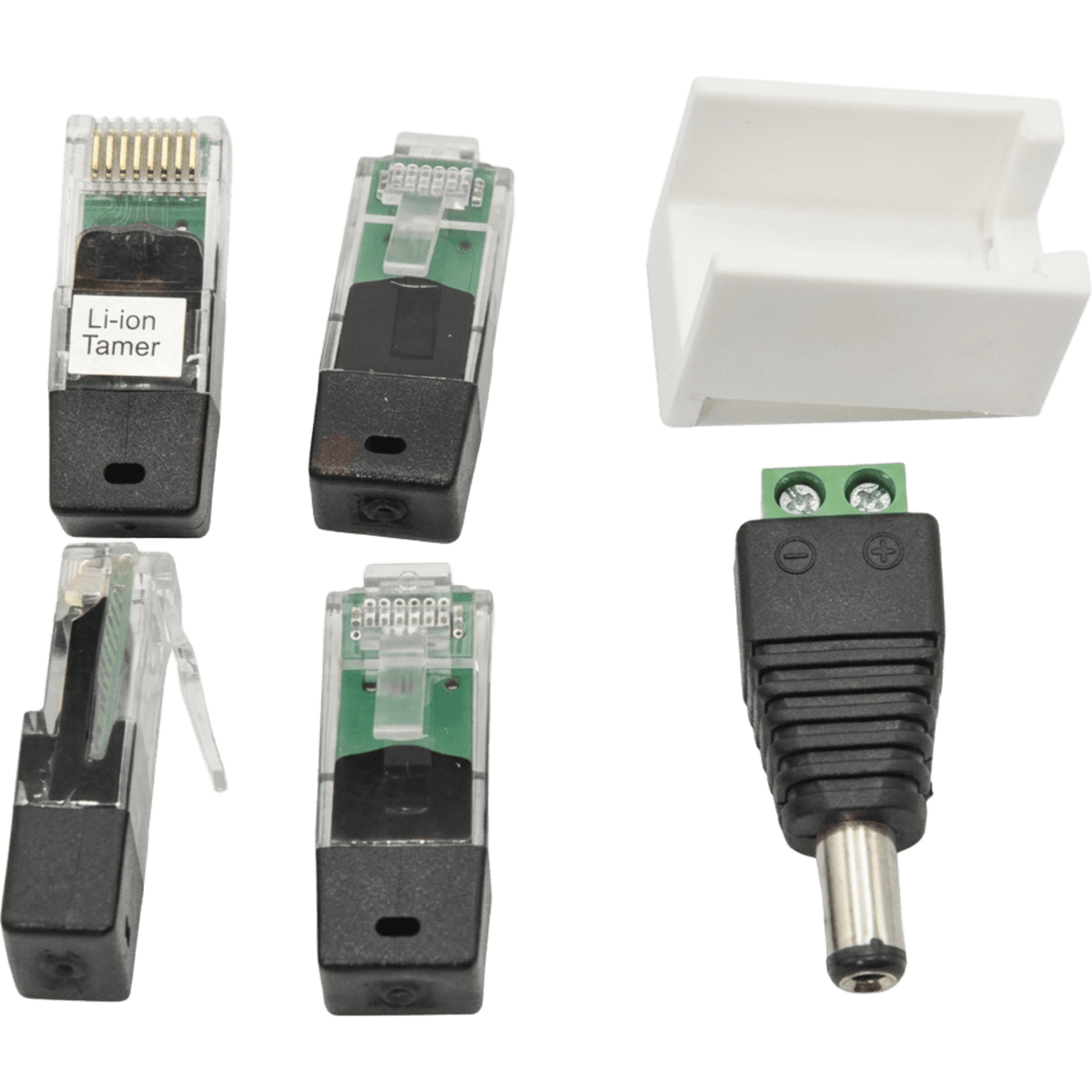 KIT DE REPUESTO - 4 TERMINADORES, 1 ADAPTADOR DE TERMINAL DE TORNILLO