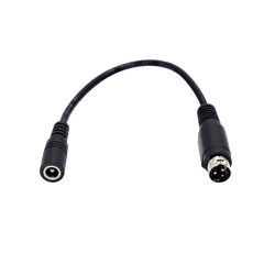 Adaptador de Corriente DC Jack 5.5mm x 2.1mm a Mini-DIN de 3 Pines