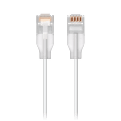 Patchcord UniFi Etherlighting? de 1 Metro (3.28 Pies), hasta 10GbE / Soporta hasta PoE+++ / Conector RJ45 Transparente para Mejores Efectos de Luz con Switches USW PRO MAX