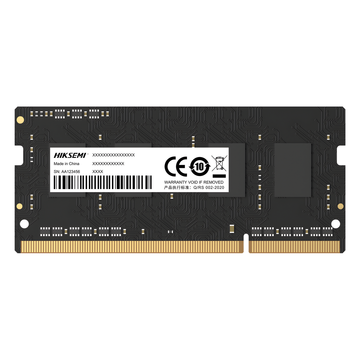 Memoria RAM DDR5 SODIMM 16 GB / 5600 MHz / CL19 / Para Laptop o NAS / HIKSEMI by HIKVISION