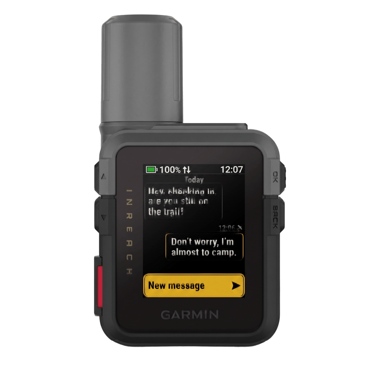 inReach® Mini 3 / Dispositivo de Comunicación Satelital / SOS Interactivo / Pantalla Táctil MIP 1.9 in / GPS Multibanda / Batería 14 Días / IP67 / MIL-STD-810