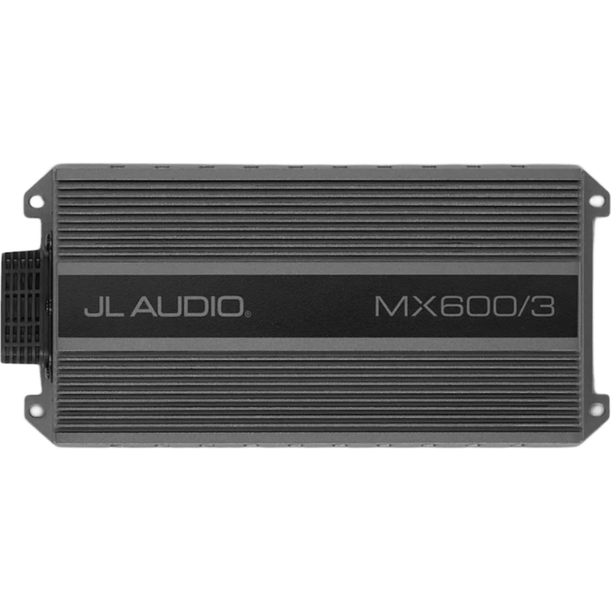 Amplificador Náutico y para Deportes de Motor / 3 Canales / 600 Vatios / Clase D / IPX7 / 11-15 VDC / Filtros Paso Alto y Paso Bajo / Control de Nivel Remoto Opcional (RBC-1)
